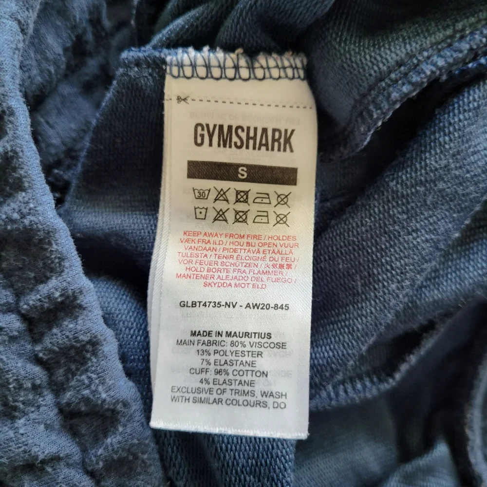 Gymshark Deep Blue Joggers - Picture 6 of 6